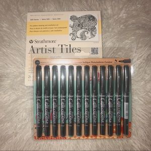 Calligraphy Pen / Pad Set